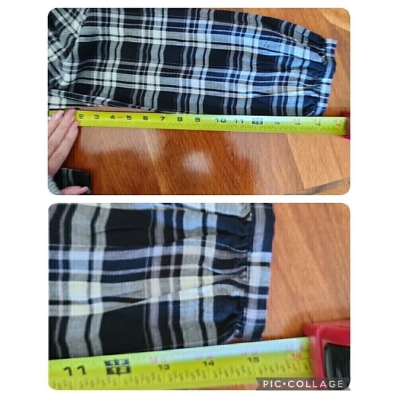 J. Crew Ruffleneck Popover NWT NEW Small Flannel Cotton-Blend Berkshire Plaid - Picture 8 of 9